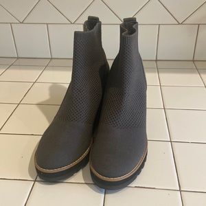 Eileen Fisher mesh boots